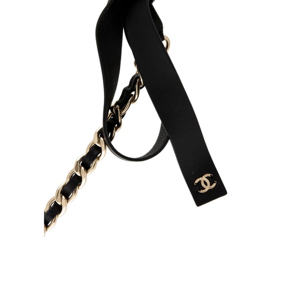 292. Chanel Resort 2020 Interlocking CC Logo Chain-Link Belt Necklace $1975 - Picture 2 of 10